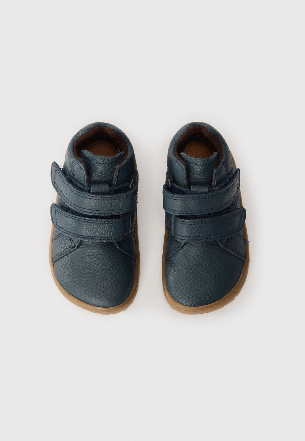 Autumn barefoot ankle boots - dark blue