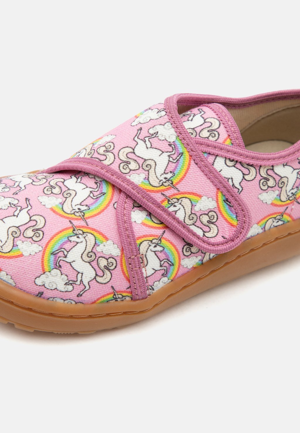 Barefoot slippers - white/pink