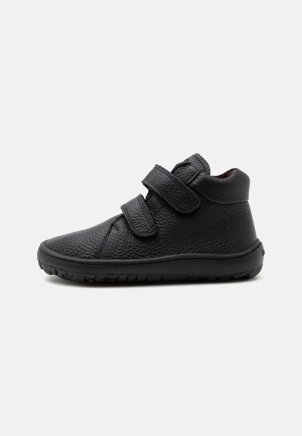 Unisex autumn barefoot high-top trainers - black