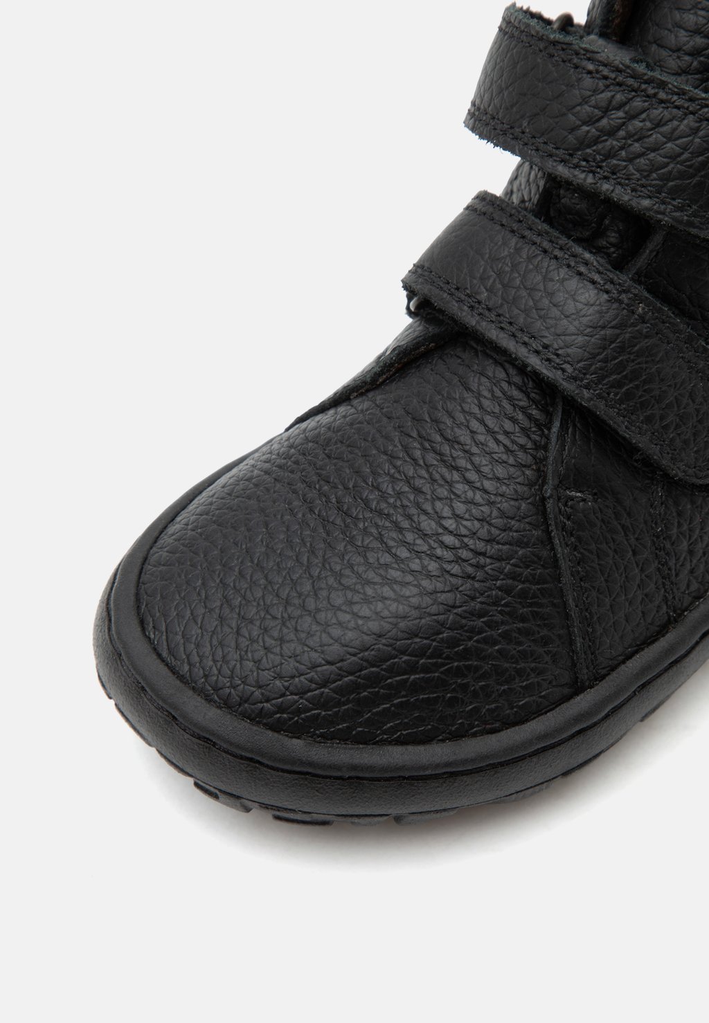 Unisex autumn barefoot high-top trainers - black