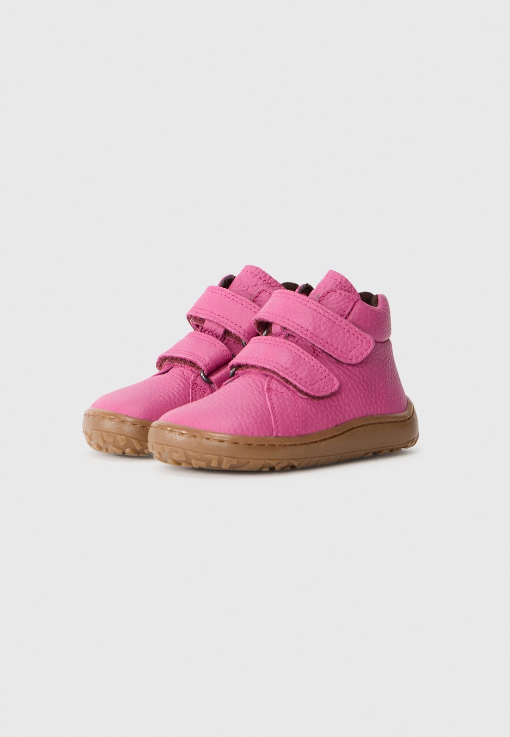 Autumn barefoot ankle boots - fuxia
