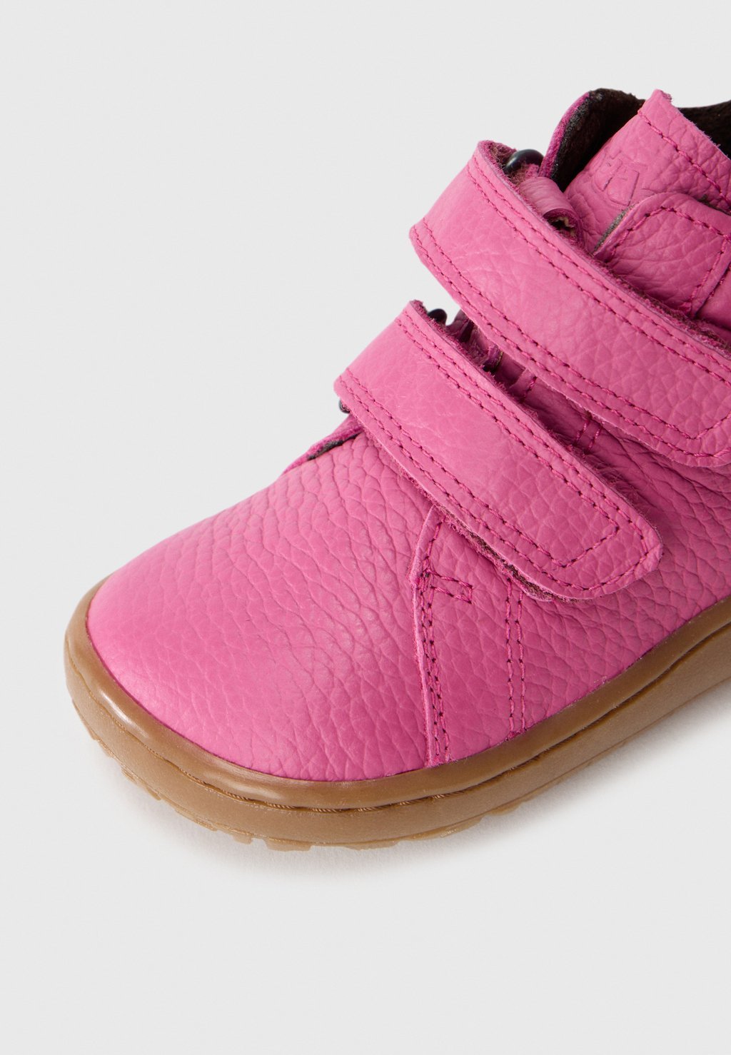 Autumn barefoot ankle boots - fuxia