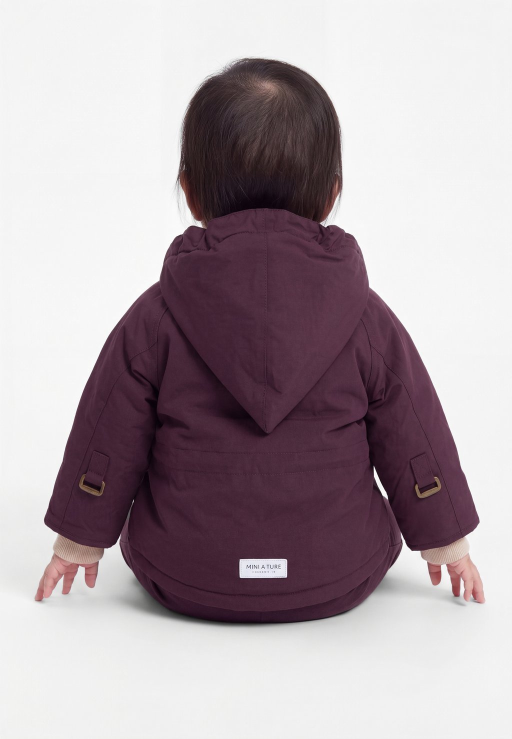 Winter jacket - fudge aubergine