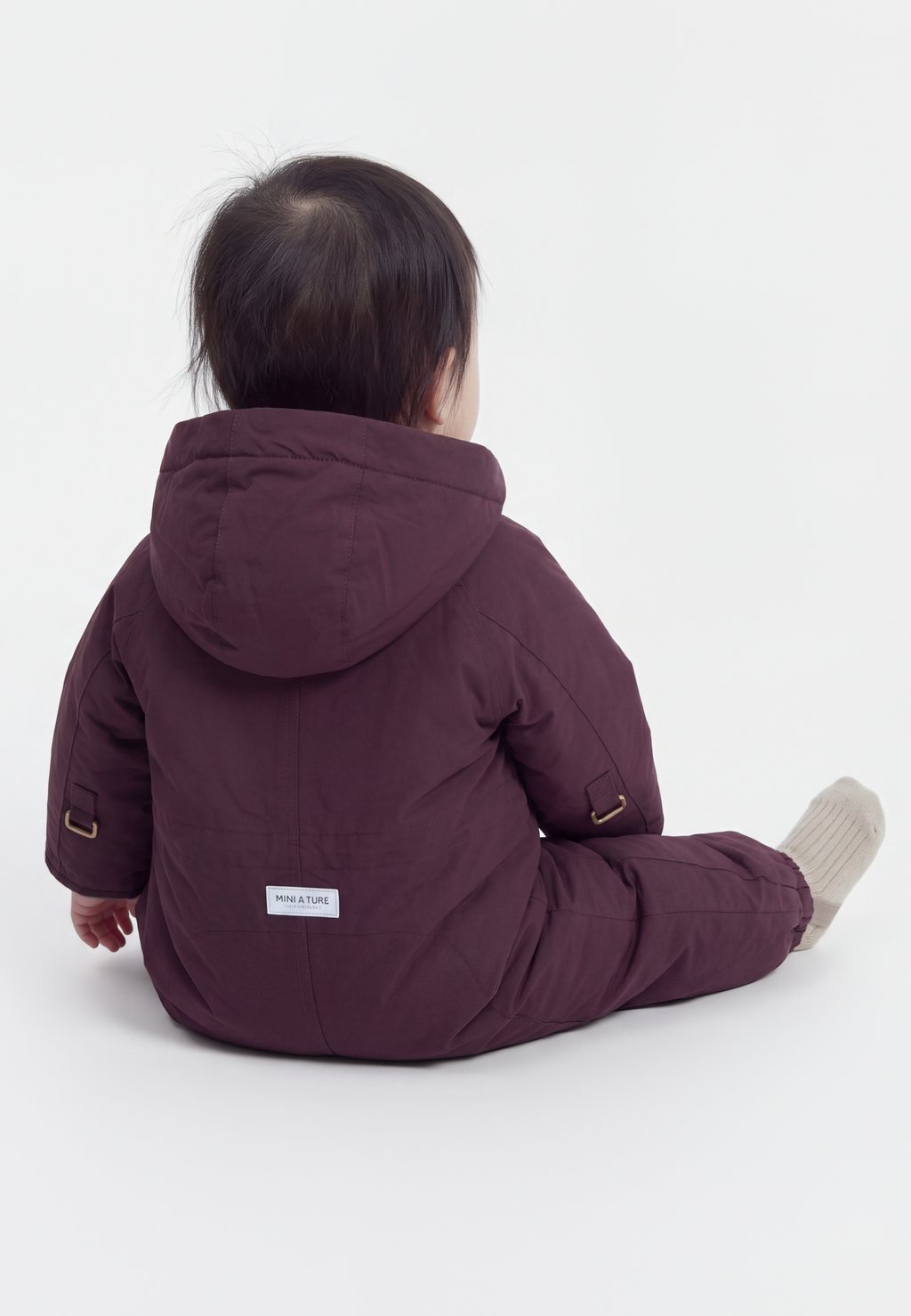 Snowsuit - fudge aubergine