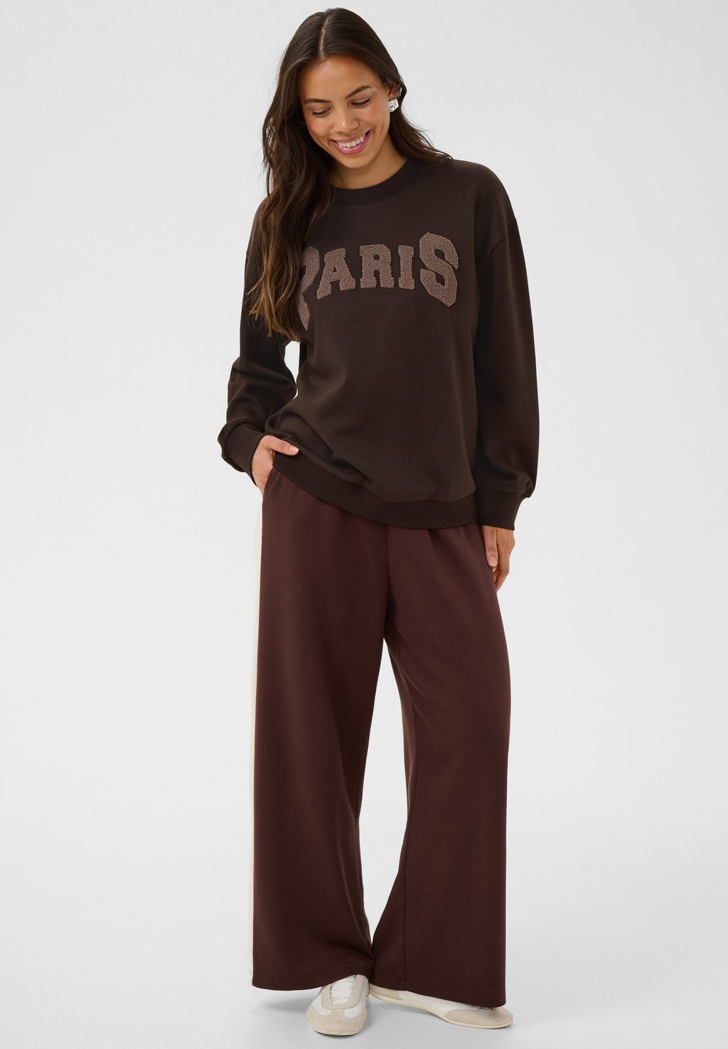 Teddy sweatshirt - java brown teddy